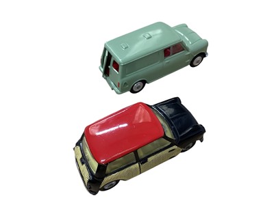 Lot 1569 - Corgi Toys Ghia L.6.4 No.241 (x2), Le Dandy Coupe No.259, Lancia Fulvia Sport Zagato No.332, Rover 2000 No.252, Fiat 2100 No.232, Volkswagen 1500 Karman Gaia No.239, Austin A40 Saloon No.216, Au...