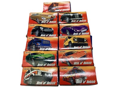 Lot 1611 - Matchbox Best of British imports, boxed (9)