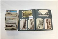 Lot 2452 - PostCarsds in album - mainly G.B. topography -...