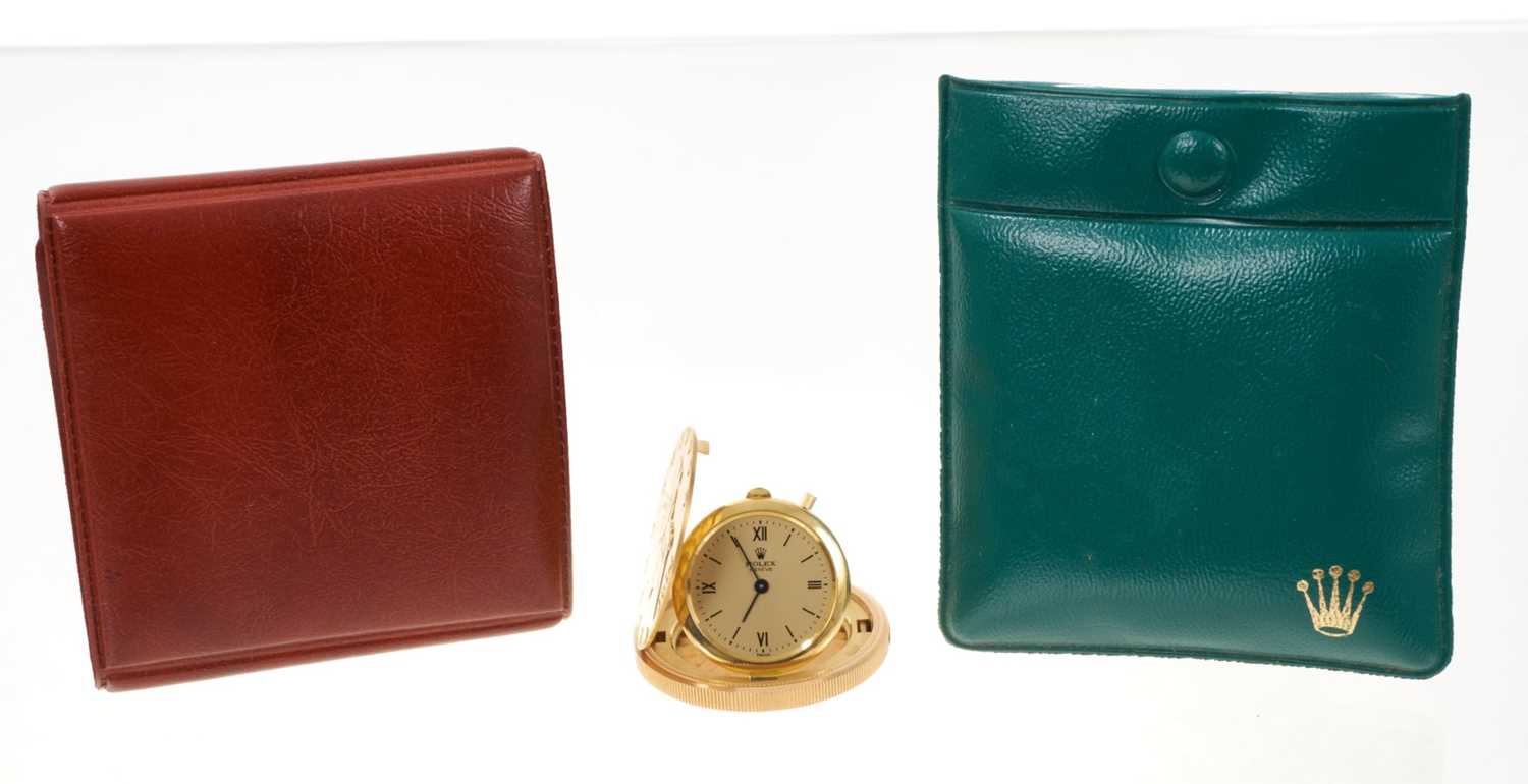 Lot 787 - Rare Rolex gold concealed 20 dollar coin watch
