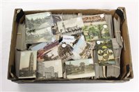 Lot 2453 - PostCarsds - loose collection in three boxes,...