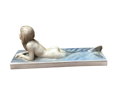 Lot 927 - Royal Copenhagen porcelain model of a mermaid, no. 1212