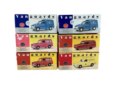 Lot 1621 - Vanguards 1:43 scale Classic Vans, boxed (7)