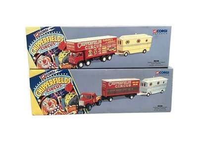 Lot 1637 - Corgi Classics Chipperfields Circus, boxed (10 of set of 12 excluding figurines)