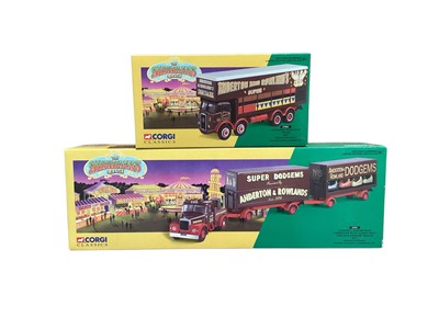 Lot 1639 - Corgi Classics The Showman's Range, boxed (4)