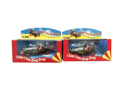 Lot 1652 - Corgi Chitty Chitty Bang Bang, in window box (2)