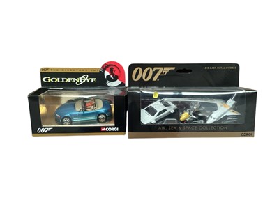 Lot 1653 - Selection of Corgi James Bond 007 diecast vehicles, boxed (qty)