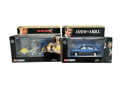 Lot 1653 - Selection of Corgi James Bond 007 diecast vehicles, boxed (qty)