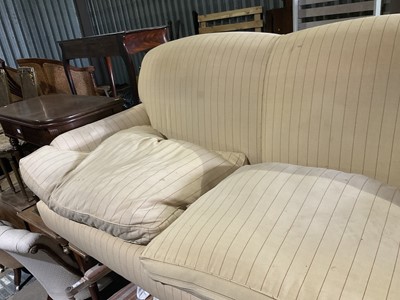 Lot 143 - Victorian style two seater settee