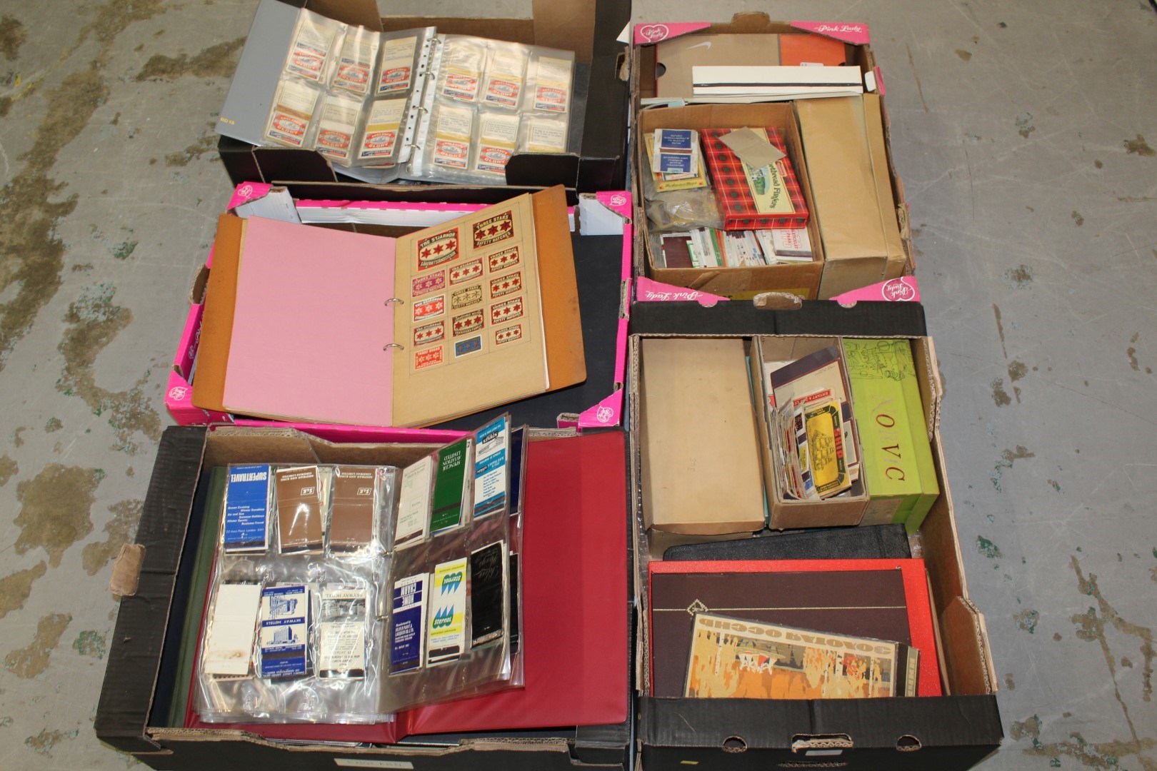 Lot 2472 An Extensive Collection Of Matchbox Labels