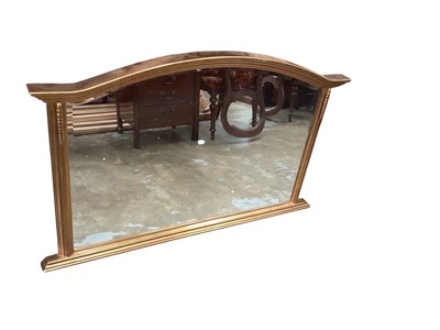 Lot 1302 - Modern bevelled glass wall mirror