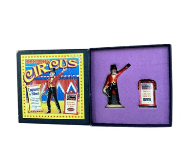 Lot 1664 - Britains Circus Street Parade Diorama with processional vehicle & adaptor, boxed (no interior packaging) No.08673 (1)