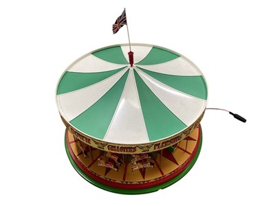 Lot 1665 - Corgi 1:50 scale Fairground Attraction The South Down Gallopers Carousel with adaptor, boxed (no interior packaging No.cc20401 (1)
