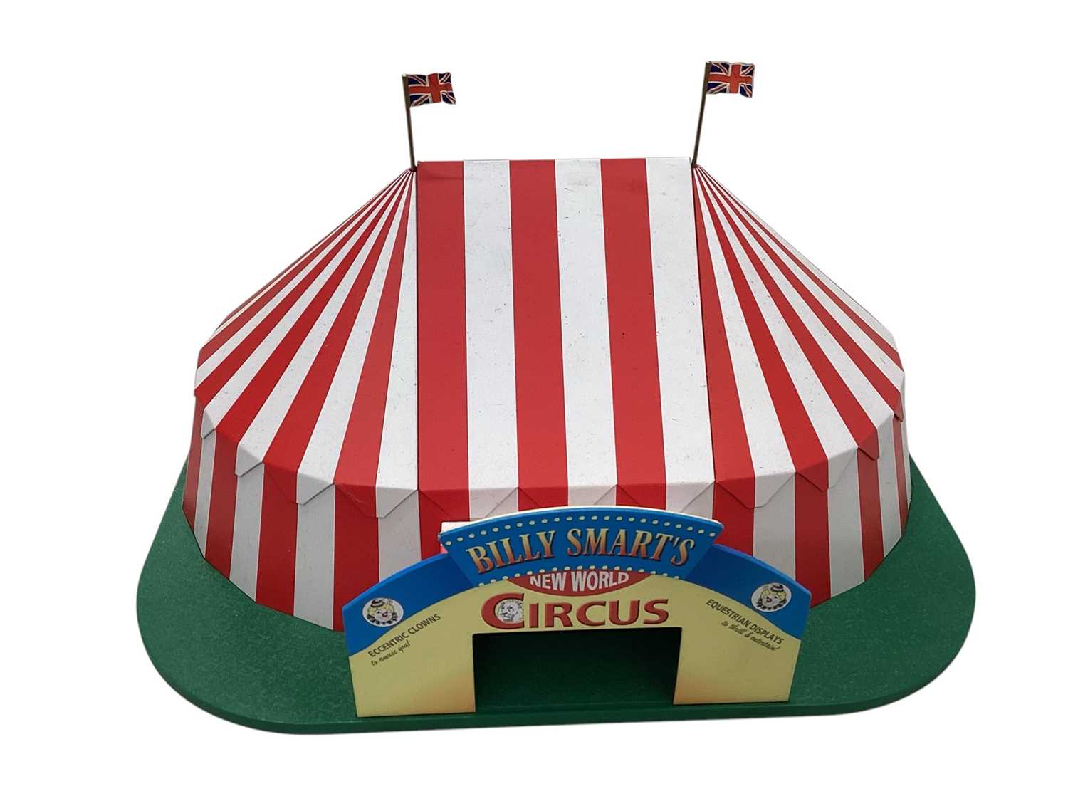 Lot 1666 - Lledo The Circus Collection AEC Mammoth Ballast Box with generator load & Billy Smarts Big Top, boxed No.BS1002 & Lledo Showmans Helter Shelter (Scammell Ballast Box missing), boxed No.B...