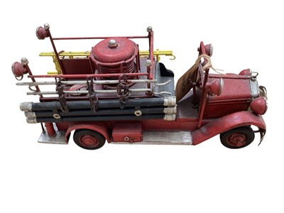 Lot 1672 - Lesser & Pavey tinplate vintage transport series including Routemaster Bus, London Cab, Land Rover , Mini, Fiat, Willys Jeep & Lorry (1 box)