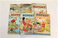 Lot 2477 - Bookss - Original Rupert annuals - 1946 The...