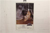 Lot 2478 - Poster - Star Wars - 1977 style A, U.S. one...