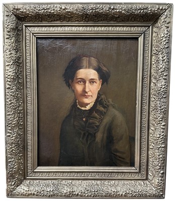 Lot 150 - William Thomas Roden (1817-1892) oil on canvas - Portrait of a Lady, signed, in gilt frame