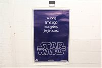 Lot 2481 - Posters - Star Wars - U.S. Teaser B 77 / 21-0,...