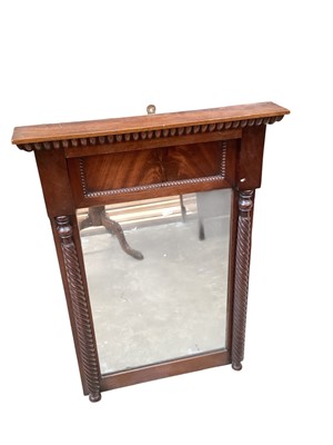 Lot 1225 - Victorian mahogany pier mirror