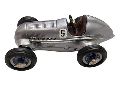 Lot 1832 - Schuco clockwork racing car assembly kits including Grand Prix Racer Bausatz, Studio II Bausatz & Studio, all boxed in sleeves (3)