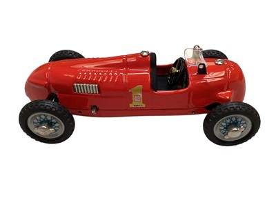 Lot 1832 - Schuco clockwork racing car assembly kits including Grand Prix Racer Bausatz, Studio II Bausatz & Studio, all boxed in sleeves (3)