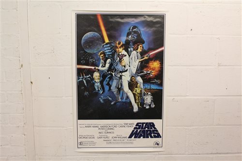 Lot 2485 - Poster - Star Wars - Chantrell U.S. one sheet...