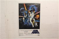 Lot 2485 - Poster - Star Wars - Chantrell U.S. one sheet...