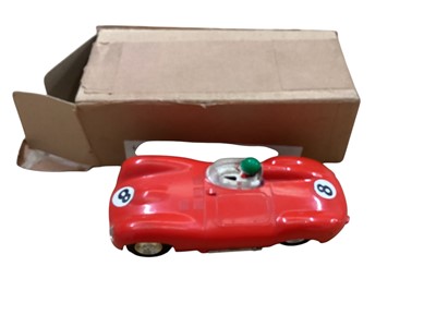 Lot 1869 - Vintage Scalextric Racing Cars, Track including Lap counter & Hump Back Bridge, Accessories & Related Ephemera (qty)