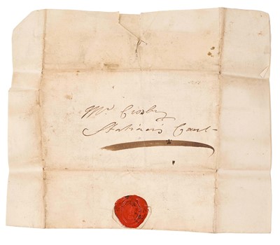 Lot 916 - Letter from Lord Byron, dated July 21st 1807