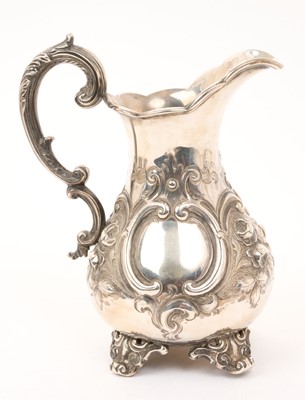 Lot 491 - Victorian silver milk jug