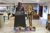 Lot 2513 - Film Memorabilia - display standee with C-3PO...