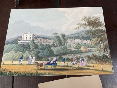 Lot 948 - Thomas Remnant Charleton (1756-1849) watercolour - 'Cheltenham' titled to mount, 20 x 28cm