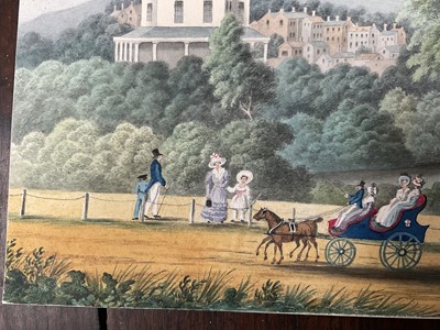 Lot 948 - Thomas Remnant Charleton (1756-1849) watercolour - 'Cheltenham' titled to mount, 20 x 28cm