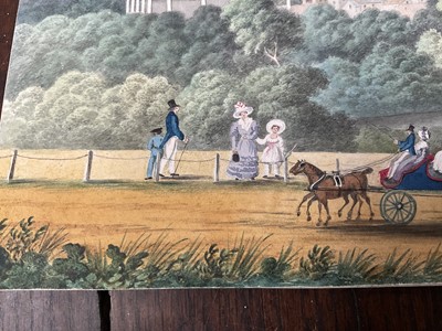 Lot 948 - Thomas Remnant Charleton (1756-1849) watercolour - 'Cheltenham' titled to mount, 20 x 28cm