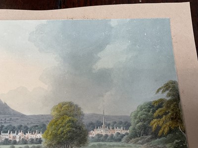 Lot 946 - Thomas Remnant Charleton (1756-1849) watercolour - 'Cheltenham' titled to mount, 19 x 28cm