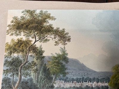 Lot 946 - Thomas Remnant Charleton (1756-1849) watercolour - 'Cheltenham' titled to mount, 19 x 28cm