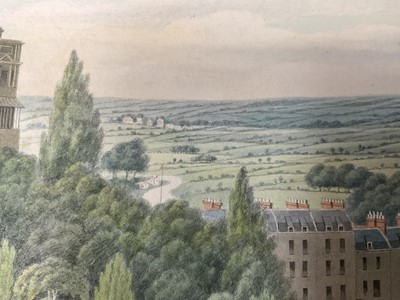 Lot 935 - Thomas Remnant Charleton (1756-1849) watercolour - Clifton, 1839, inscribed to mount, 22 x 38cm