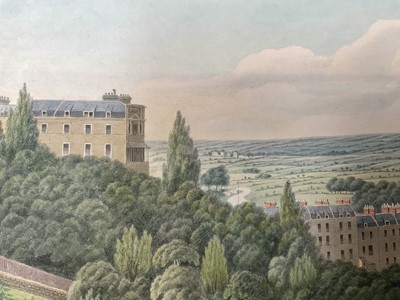 Lot 935 - Thomas Remnant Charleton (1756-1849) watercolour - Clifton, 1839, inscribed to mount, 22 x 38cm