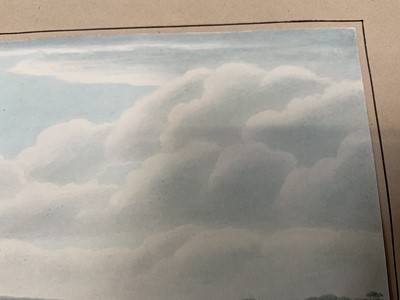 Lot 935 - Thomas Remnant Charleton (1756-1849) watercolour - Clifton, 1839, inscribed to mount, 22 x 38cm