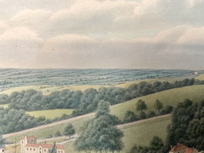 Lot 935 - Thomas Remnant Charleton (1756-1849) watercolour - Clifton, 1839, inscribed to mount, 22 x 38cm