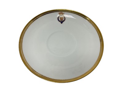 Lot 136 - H.R.H. Prince Alfred The Duke of Clarence, scarce Copeland saucer