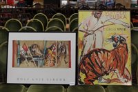 Lot 2539 - Circus - four framed and glazed related items -...