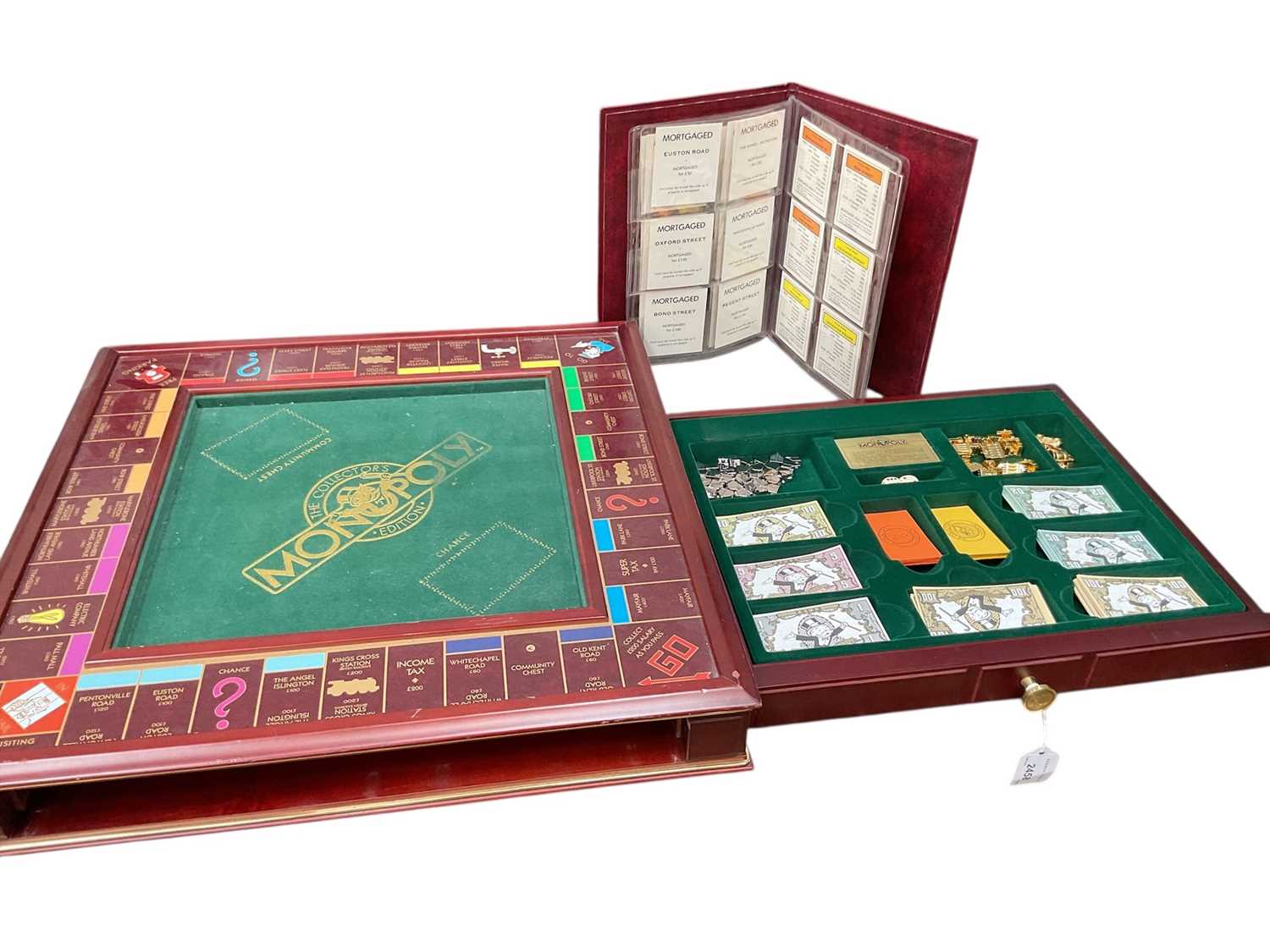 Lot 2458 - Franklin Mint Collectors Edition Monopoly board game