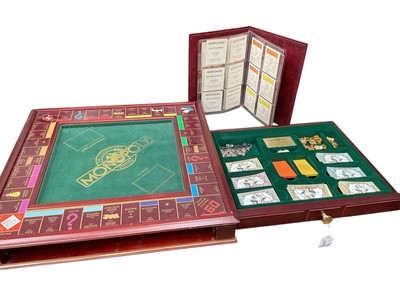 Lot 2458 - Franklin Mint Collectors Edition Monopoly board game