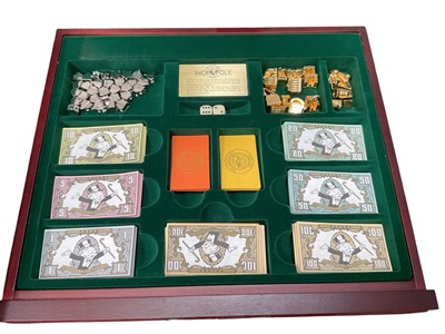 Lot 2458 - Franklin Mint Collectors Edition Monopoly board game