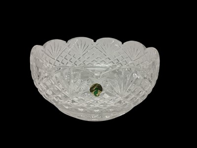 Lot 1104 - Waterford cut glass bowl, boxed