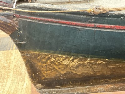 Lot 1009 - Antique model of a ship