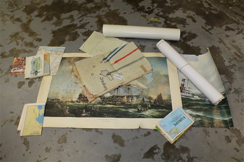 Lot 2558 - Maps - selection of 1940s War Office maps,...