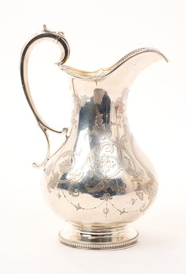 Lot 504 - Victorian silver cream jug